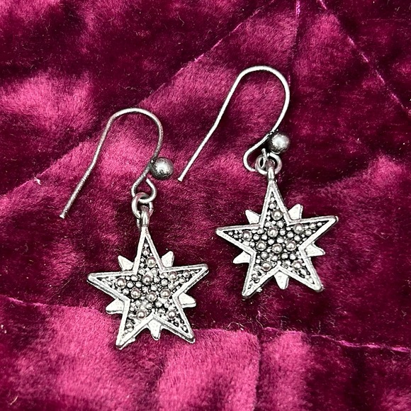 Vintage Jewelry - Vintage Starburst Earrings